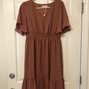 ROOLEE Dusty Rose Dress
